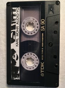 Karl Mohr Audio-Yo - DIY cassette label